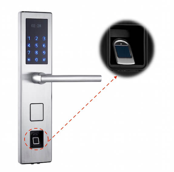 digital door lock fingerprint