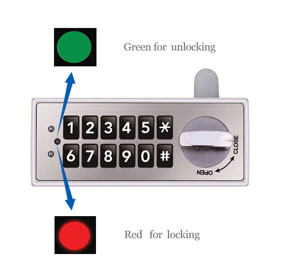 Keypad lock file cabinet - Image 5