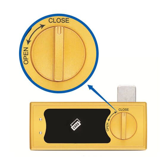 4 battery powered rfid cabinet lock