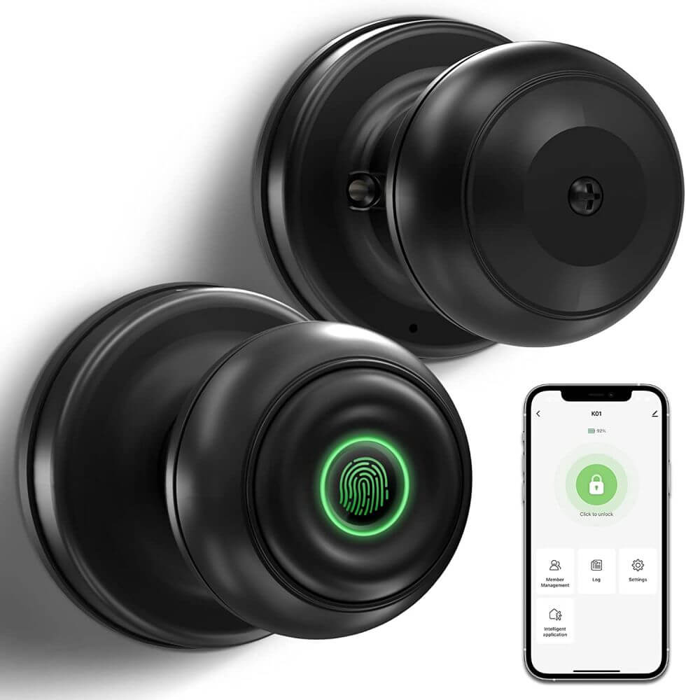 Tuya APP Smart Fingerprint knob lock with Apple Homekit - Image 8