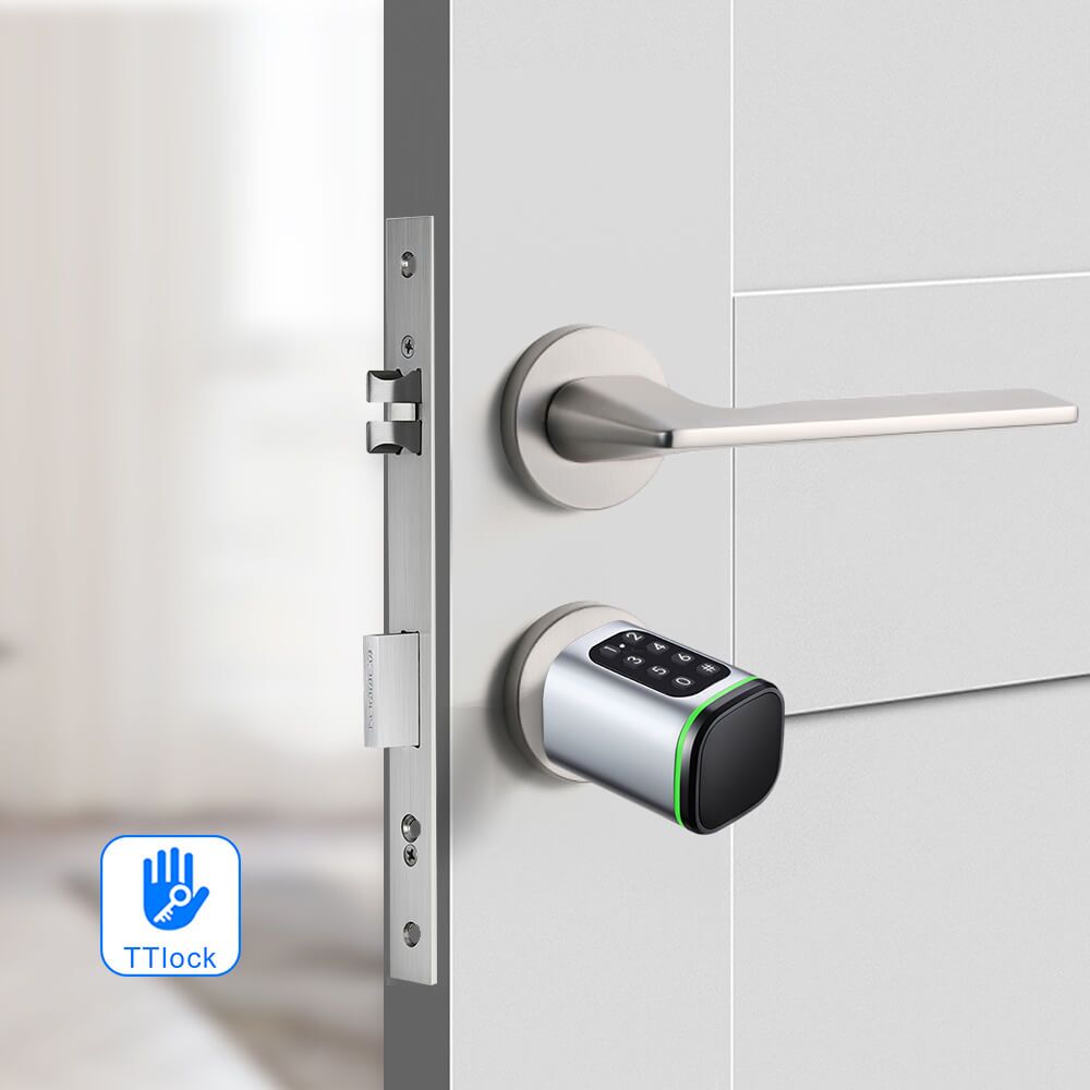 Euro Standard Adjustable Smart Lock Cylinder App Unlock Digital Lock Cylinder - Image 3