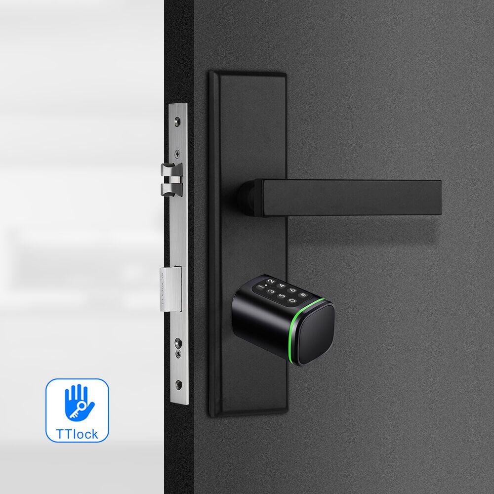 Euro Standard Adjustable Smart Lock Cylinder App Unlock Digital Lock Cylinder - Image 9