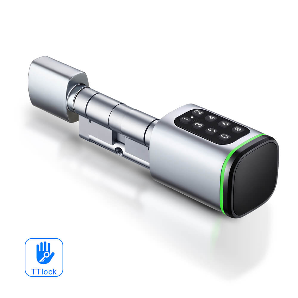 Euro Standard Adjustable Smart Lock Cylinder App Unlock Digital Lock Cylinder - Image 4