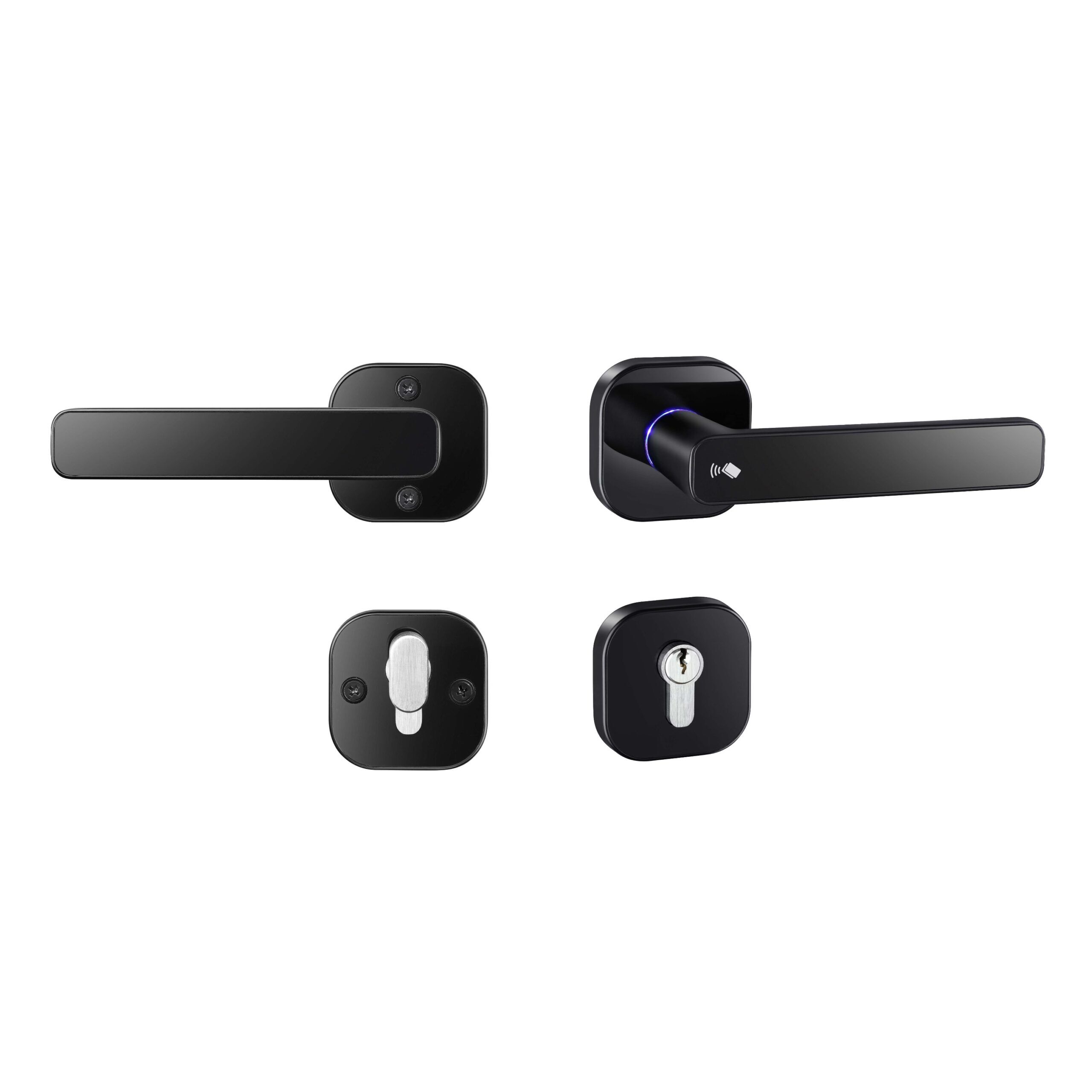 EURO Standard Zinc Alloy Lever Handle Lock Durable Bedroom Interior Doors Hotel Handles - Image 4