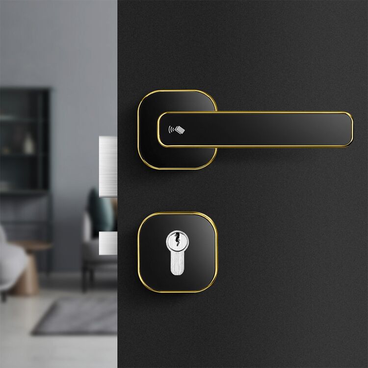 EURO Standard Zinc Alloy Lever Handle Lock Durable Bedroom Interior Doors Hotel Handles - Image 2