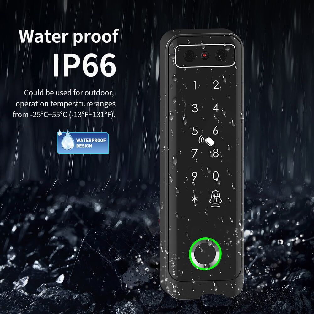 All-in-One Face Recognition Access Controller (Waterproof & TTLock Powered) - Image 3