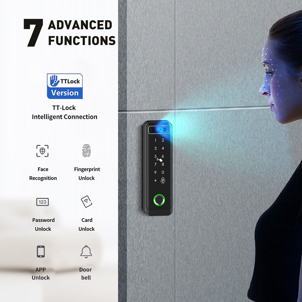 All-in-One Face Recognition Access Controller (Waterproof & TTLock Powered) - Image 4