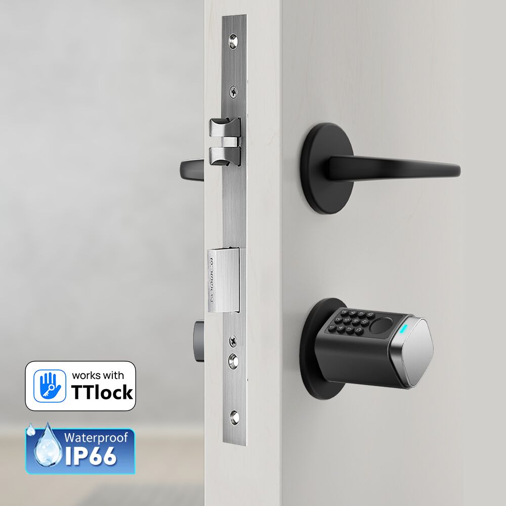 S7 Euro Cylinder Electronic TTLock Bluetooth Fingerprint Digital Lock for Rental Property - Image 4