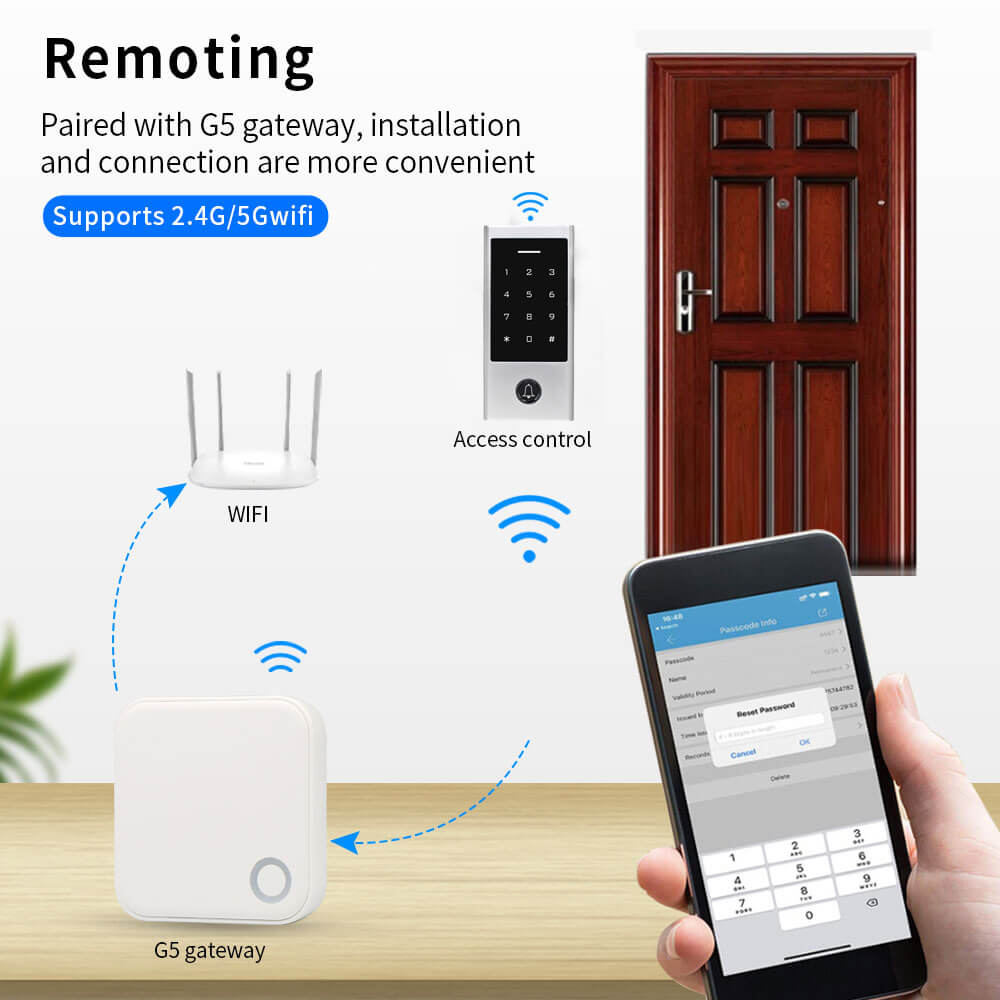 TTLock G5 Smart WiFi Gateway | Dual-Band 2.4G/5G Hub for Remote Lock Management | Works with Alexa & Google Home - Image 6