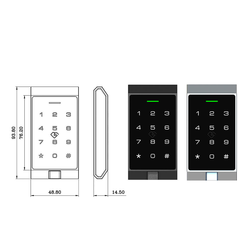 Low Energy Saving Rfid Digital Cabinet Lock Home Security Electronic Smart Cabinet Lock - Image 4